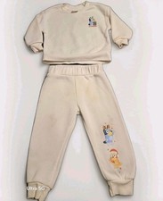 18 months Bluey White Christmas 2 Piece Pants Set – Sweatshirt & Pants, Toddler Baby Pants price