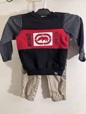 Ecko Unltd. Boys 24M 2-Piece Fleece Sweatshirt & Pants Set Colorblock Baby Pants price