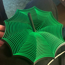 Green & Black 3d fidget, new and not used, made by a 3d printer Umbrellas price