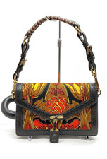 Prada Women’s Floral Logo Umbrella BR2150 Multicolor w/ Matching Case Umbrellas price