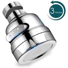 360° Swivel Faucet Aerator Dual Mode Sprayer Water Saving Kitchen Tap Nozzle Musluklar price