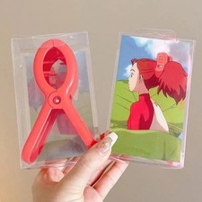 Cute Arrietty Cosplay Shark Hair Clip for Adult Kid Red Ponytail Hairpin Fashion Toka, Taç & Saç Bandı price
