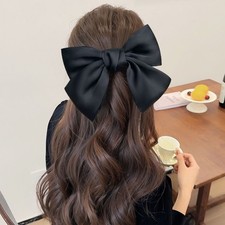 Satin large bow headband hair clip for women 2026 model Wedding hair accessories Toka, Taç & Saç Bandı price