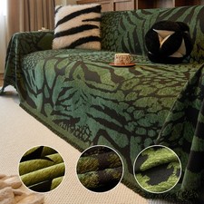 Chenille Reversible Couch Throw Cover with Tassels Pet Friendly Sofa Protector Koltuk Şalı price