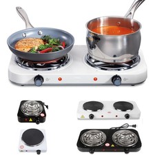 2000W Portable Electric Stove Stainless Steel Single Double Burner Cooktop Ocaklar price