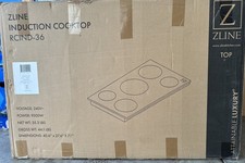 ZLINE 36” Induction Cooktop Stove 5 Burners (RCIND-36) Black Glass Touch Control Ocaklar price