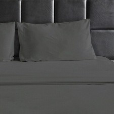 HIGH THREAD COUNT 1800 EGYPTIAN COTTON & BAMBOO SATIN SOFT SHEET DEEP POCKETS Çarşaf price