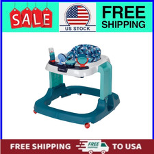 Safety 1st Ready Set Walk DX Baby Walker with Wheels, Kinsale Blue Yürüteç price