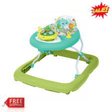 Bright Starts Wanderlights 2-in-1 Baby Walker Infants Toddlers Blue Green Toy Yürüteç price