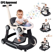 5 in 1 Foldable Baby Walker for Infant Boys Girls, Height Adjustable,Music-Light Yürüteç price