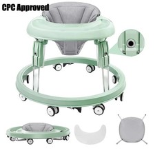 Foldable Baby Walker One-Click Folding Height Adjustment Wheeled for Infant Yürüteç price