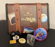 Disney Cruise Line Items; Dream Gift Box, Inaugural pins and 1 button Hediyelik Eşya price