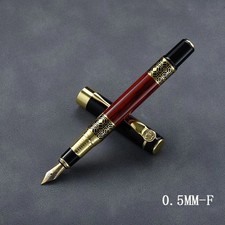 Retro Metal Fountain Pen Replaceable Ink Elegant Writing Gift Office School Pen Fountain Pen price