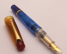 Kanwrite Heritage Kingfisher Demonstrator Piston System Fountain Pen ULTRA FLEX Fountain Pen price
