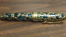 JP Lepine Hédéra Ivy Fountain Pen Sterling Silver Vermeil LE 0099/1000 18K Med Fountain Pen price