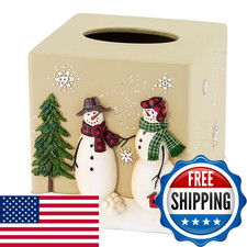 Avanti Linens - Tissue Cover Resin Countertop Accessories Christmas Decorations Yılbaşı Süs ve Aksesuarları price