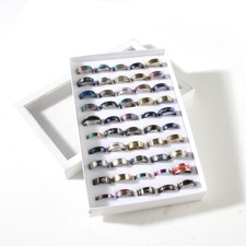 LOT 50pcs Stainless Steel Rings Wholesale Men Women Fashion Jewelry lot Bijuteri Yüzük price