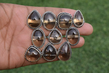 1-500 Pcs Smoky Topaz In Wholesale Rings Lot Bulk: Silver Plated Whr-107 Bijuteri Yüzük price