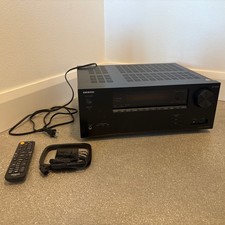Onkyo AV Receiver TX-NR6100 7.2 Channel Home Theater w/ Remote Bundle 1 Owner Ev Sinema Receiverları price