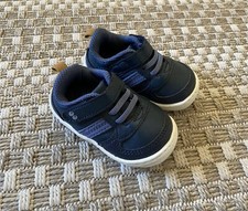new STRIDE RITE Boys 3 M Alec Navy Blue Sneakers Baby Toddler First Walker Shoes Unisex Çocuk İlk Adım & Yürüme Ayakkabısı price