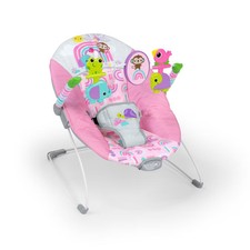 Bright Starts Pink Paradise Vibrating Bouncer Ana Kucağı price