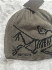 New Arc'teryx Bird Head Toque Beanie Dark Grey Merino Wool Winter Hat Bere & Kep (Outdoor) price