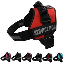Reflective Service Dog Vest Harness – Adjustable- with Removable Patches Bebek Yeleği price