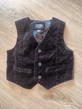 The Children’s Place Boys Black Suede Vest | Size 6-9 Months | Baby Vest | Bebek Yeleği price