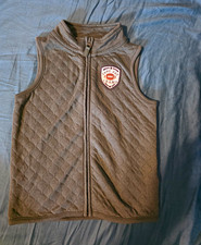 Carter's Child of Mine Boys Quilted Full Zip Vest Green Patch Size 4T Bebek Yeleği price
