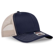 OTTO CAP® 112-1 - 6 Panel Mid Profile Mesh Back Trucker Hat Erkek Şapkası price