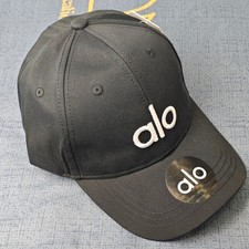 Alo Black Baseball Cap Embroidered Logo Adjustable Casual Hat Erkek Şapkası price