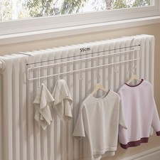 Bathroom Radiator Rack Towel Rail Space Saving Design with Ample Hanging Space Havlupan price