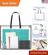 Art Portfolio Bag, 19 x 25 Inch Portfolio Folder for Artwork Large Art Portfo... Resim Çantası price