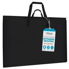 Art Portfolio Bag, 24 x 36 Extra Large Light Weight Art Portfolio Case Should... Resim Çantası price