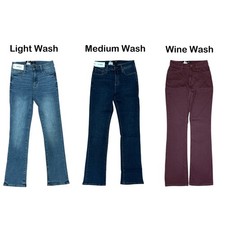 Express Women's Mid-Rise Comfy Stretch Bootcut 5 Pocket Jean Bayan Jeans / Kot Pantolon price