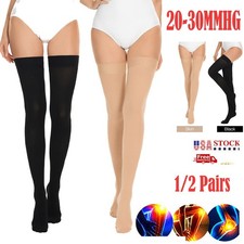 Long Socks 20-30 mmHG Over Knee Thigh High Stockings Hosiery Tights Pantyhose US Diz Altı Çorap / Pantolon Çorabı price