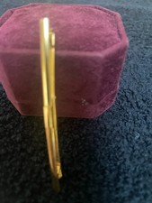 Vintage Gold Tone Tie Clip Kravat İğnesi price