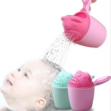 SLAIXIU Baby Bath Shampoo Rinse Cup Cartoon Hair Washing Bath Tool Kids Bebek Yıkama Kabı-Maşrapa price