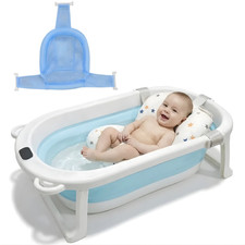 Collapsible Baby Bathtub with Real-Time Thermometer, Foldable Infant to Toddler Bebek Yıkama Kabı-Maşrapa price