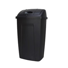 Mainstays Kitchen Trash Can Plastic Swing Top Garbage Bin Wastebasket MultiSize Trash Bins price