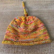 Hand-Knitted Multicolor Knit Beanie for Small Kids Bebek Beresi price