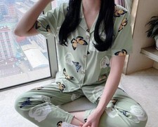 pijama set women cotton Kadın Pijama price