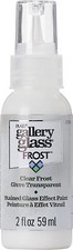 Gallery Glass, Frost Clear Stained Glass 2 fl oz Brilliant Smooth Finish Pain... Cam Boyası price