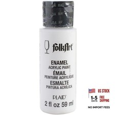Enamel Glass & Ceramic Paint in Assorted 2 Fl Oz (Pack of 1) - Wicker White Cam Boyası price