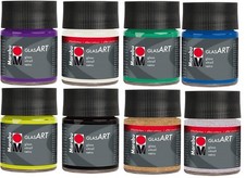 Glass Art Glass Paint 15 ml High Gloss Transparent Colors  ~ PICK YOUR COLOR Cam Boyası price