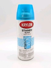 Krylon Stained Glass Spray Paint - 9029 Soft Blue 🔷 NEW + Multiple Available! Cam Boyası price