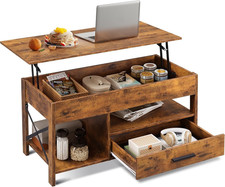 Coffee Table, 39" Lift Top Coffee Table with Hidden Compartment, Storage Drawers Orta Sehpa price