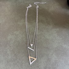 Crystallized By Swarovski  Touchtone Necklace Layered Jewelry  5526395 NWT $69 Swarovski Kolye price