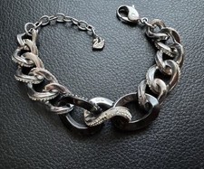 Genuine Swarovski Kolye Montaigne link bound  Bracelet, Rhodium Plated Swarovski Kolye price