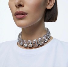 Swarovski Harmonia Choker Necklace oversized floating crystal New Box Swarovski Kolye price